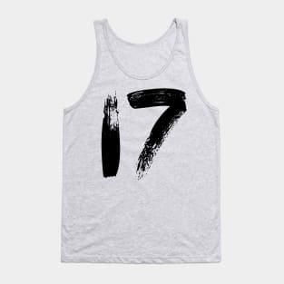 Number 17 Tank Top